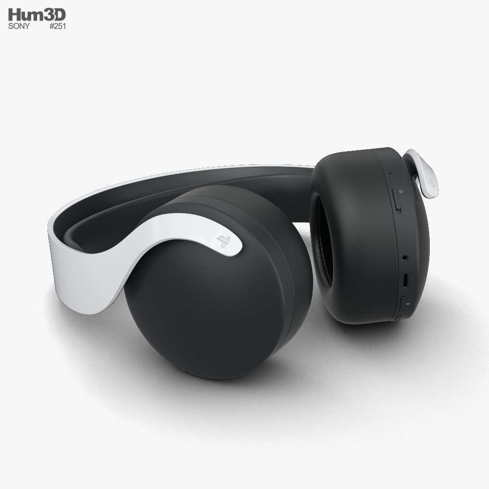 Sony PULSE 3 Wireless Headset 3D model - Electronics on Hum3D