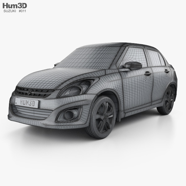 Suzuki Maruti Swift Dzire Sedan 2012 3d Model Vehicles On Hum3d