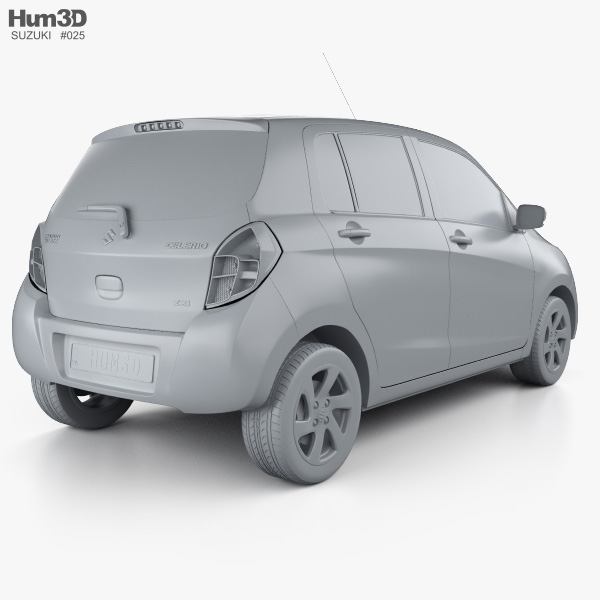 Suzuki (Maruti) Celerio 2014 3D model - Vehicles on Hum3D