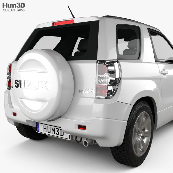 Suzuki Grand Vitara 3 Door 2012 3d Model Vehicles On Hum3d