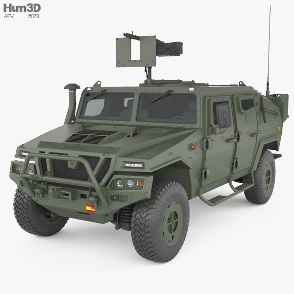 URO VAMTAC ST5 3D model - Military on Hum3D