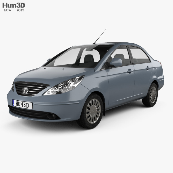 Tata Manza 2010 3d Model - Vehicles On Hum3d