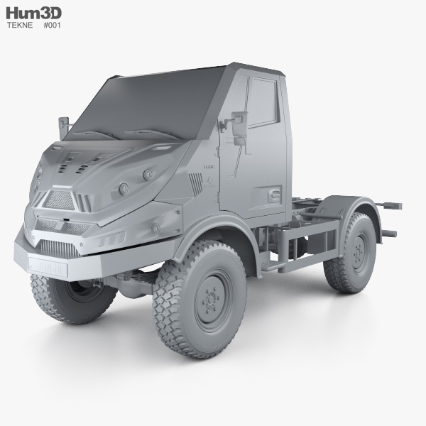 Tekne Graelion 75 Chassis Truck 2019 3D model - Vehicles ...