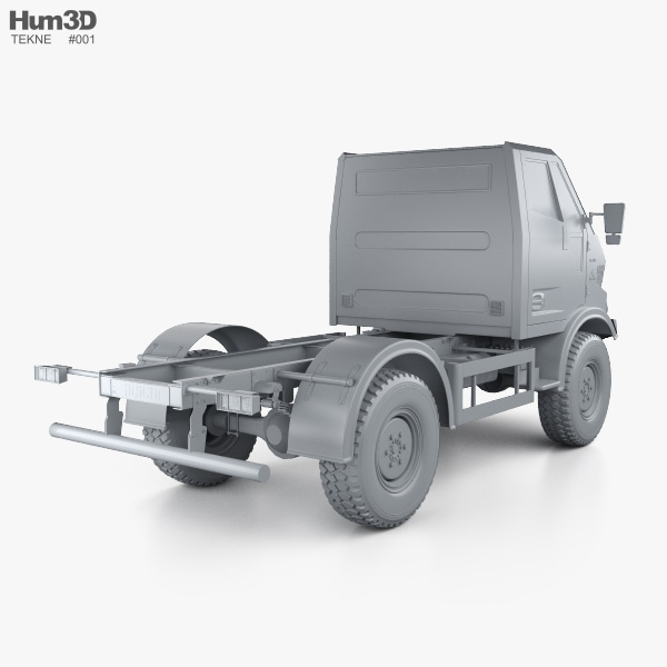 Tekne Graelion 75 Chassis Truck 2019 3D model - Vehicles ...