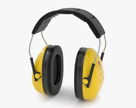 Construction headphones 3D model