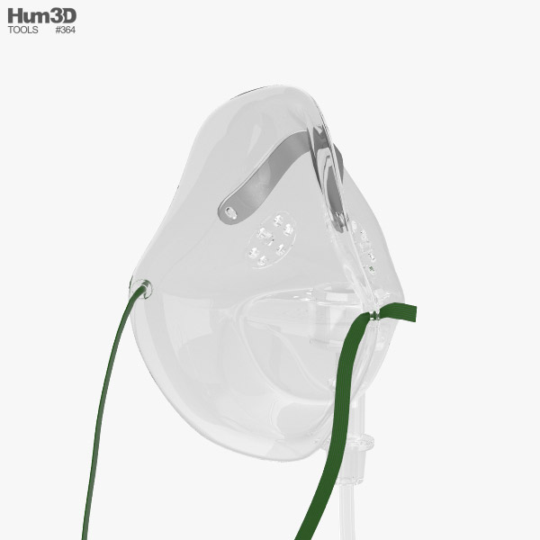 Oxygen Mask 3d Model Clothes On Hum3d 1937