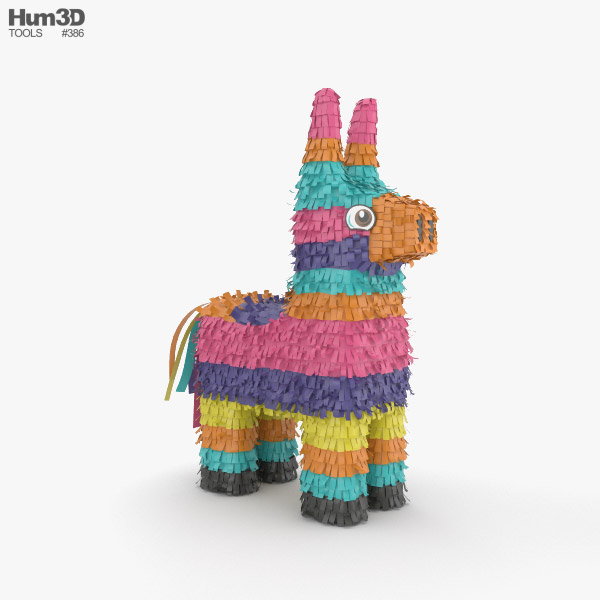 Pinata 3D model - Life and Leisure on Hum3D