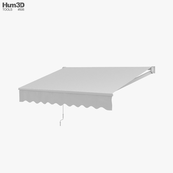 Awning 3d Model Architecture On Hum3d