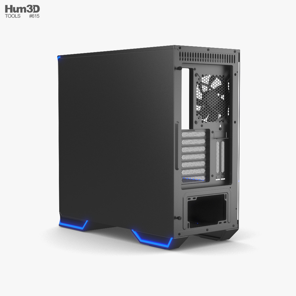 PC Case 3D model Electronics on Hum3D