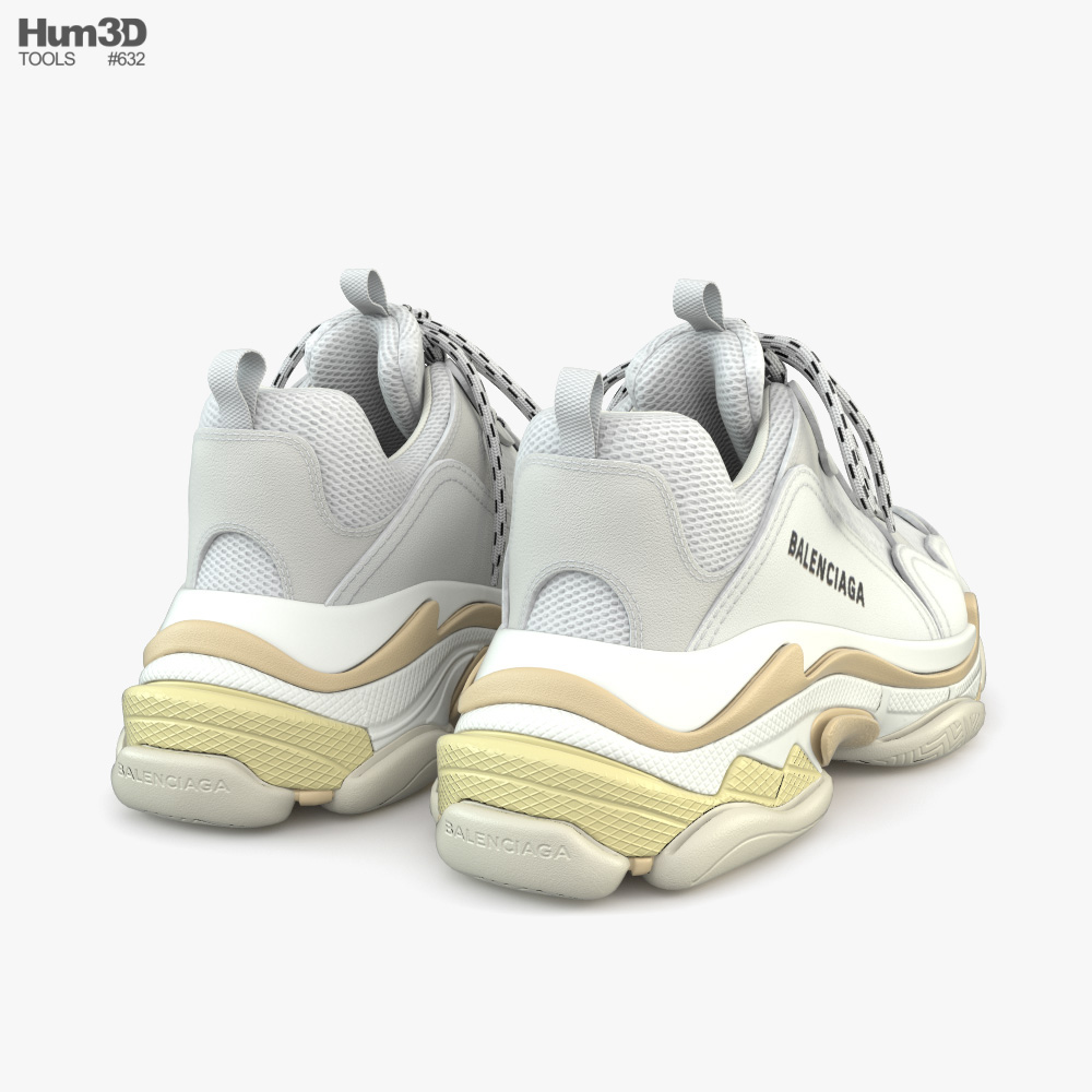 balenciaga triple s 360 view