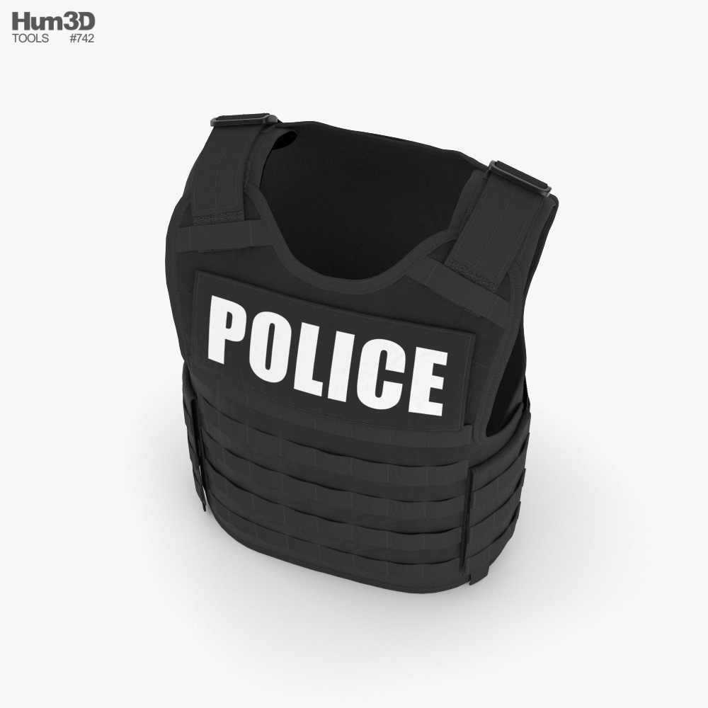 Bulletproof Vest 3d Model - Clothes On Hum3d