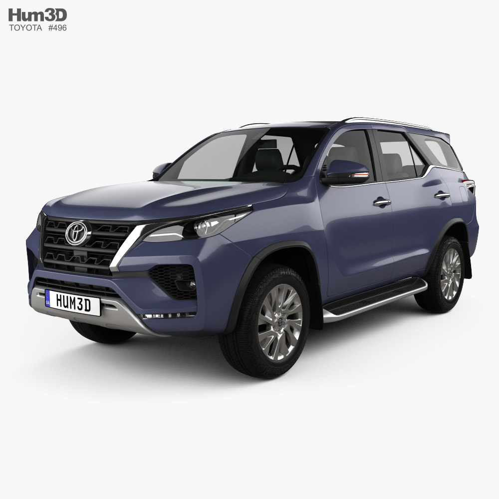 toyota fortuner scale model