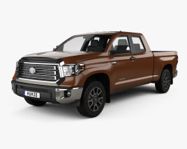 Toyota Tundra Double Cab Standard bed Limited 2024 3D model