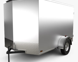 Continental Cargo Car Trailer 2015 3D model