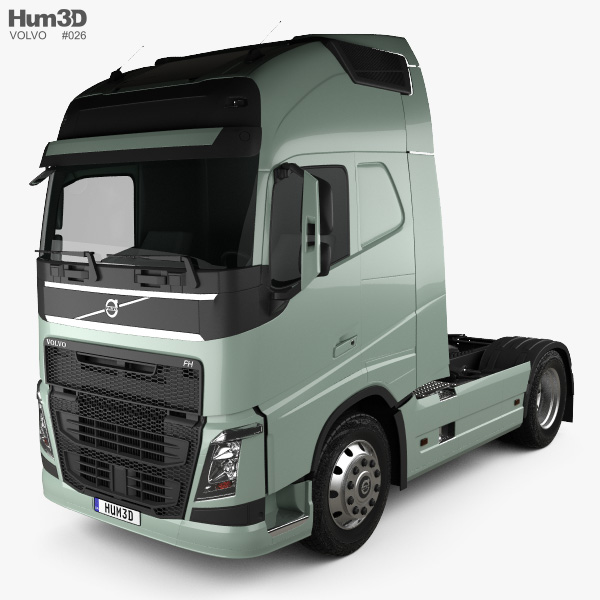 Volvo Fh Tractor Truck 2012 3d Model Vehicles On Hum3d