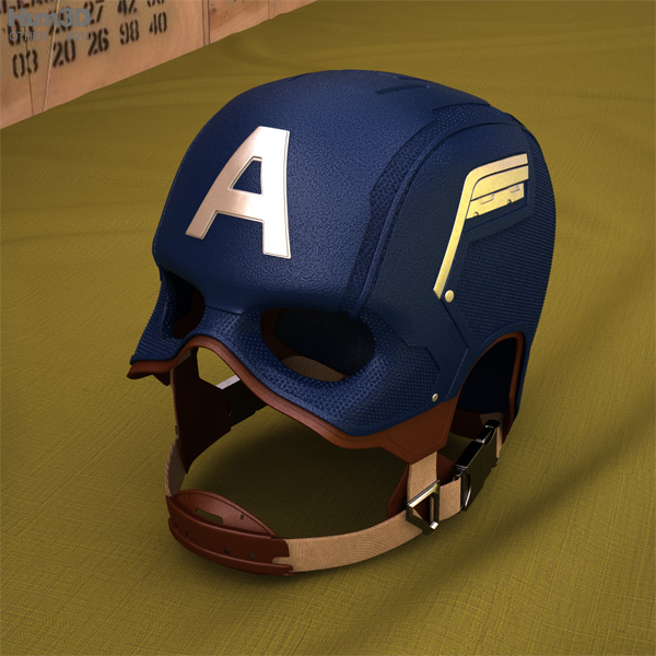 captain america civil war helmet navy blue