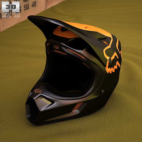 Fox V3 Helmet >> Fox V3 Moth Helmet 3d Model Fox V3 Helmet >> Fox V3 Moth Helmet 3d Model