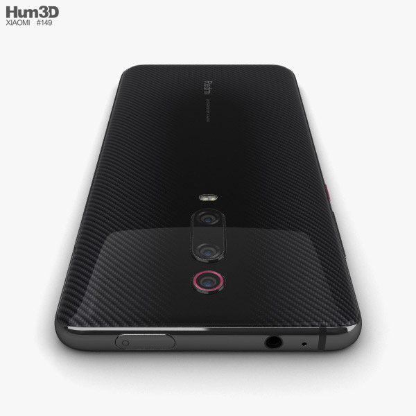 Xiaomi Redmi K20 Pro Carbon Black 3d Model Electronics On Hum3d