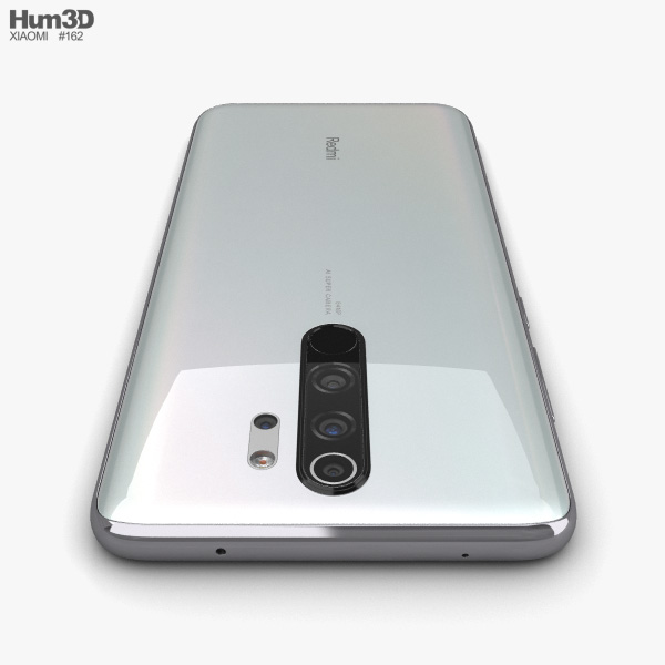Xiaomi Redmi Note 8 Pro White 3d Model Electronics On Hum3d