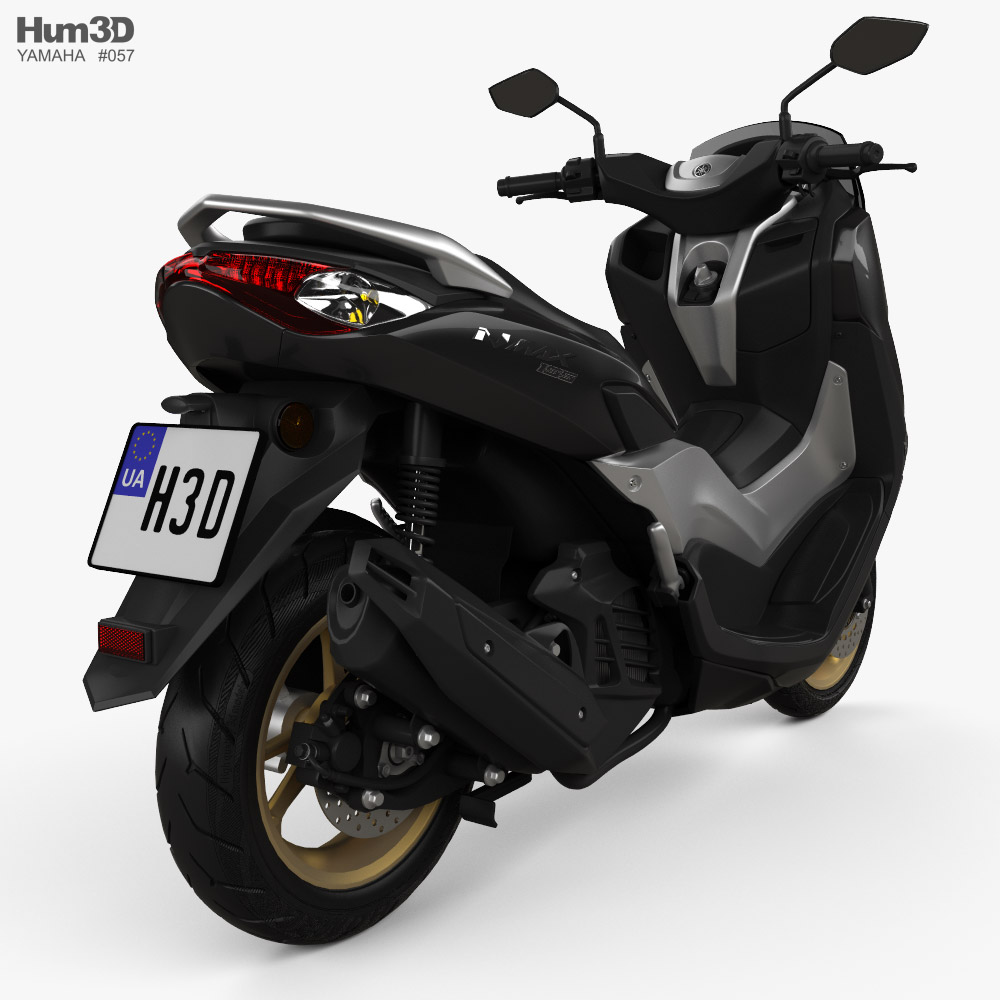 Yamaha Nmax 155 2020 3d Model Vehicles On Hum3d