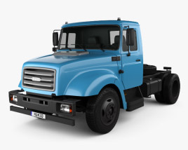 ZiL 43276T Camion Trattore 2016 Modello 3D
